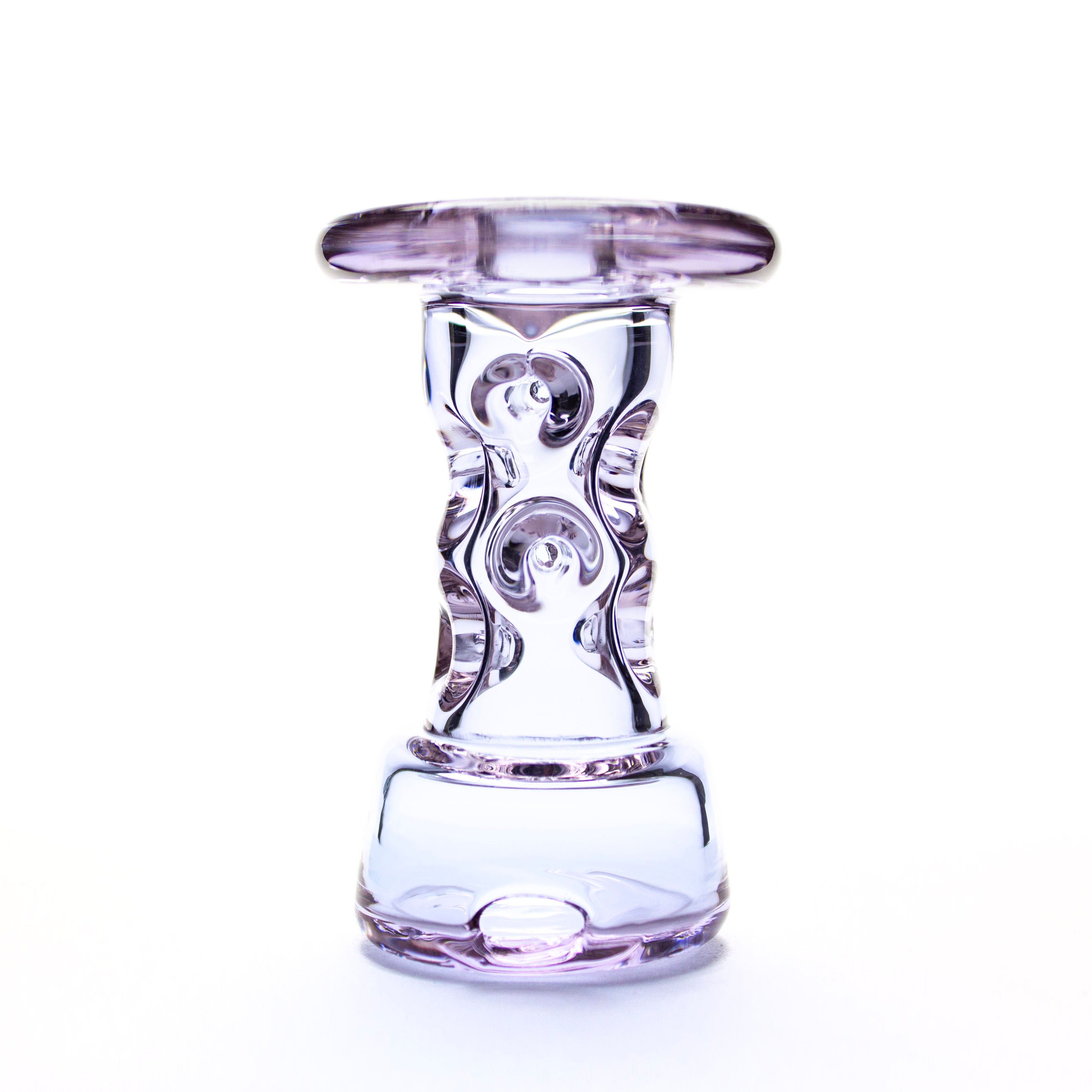 Durin Glass Trans Purple Carta Cooling Tower #DUR44 - Planet Caravan